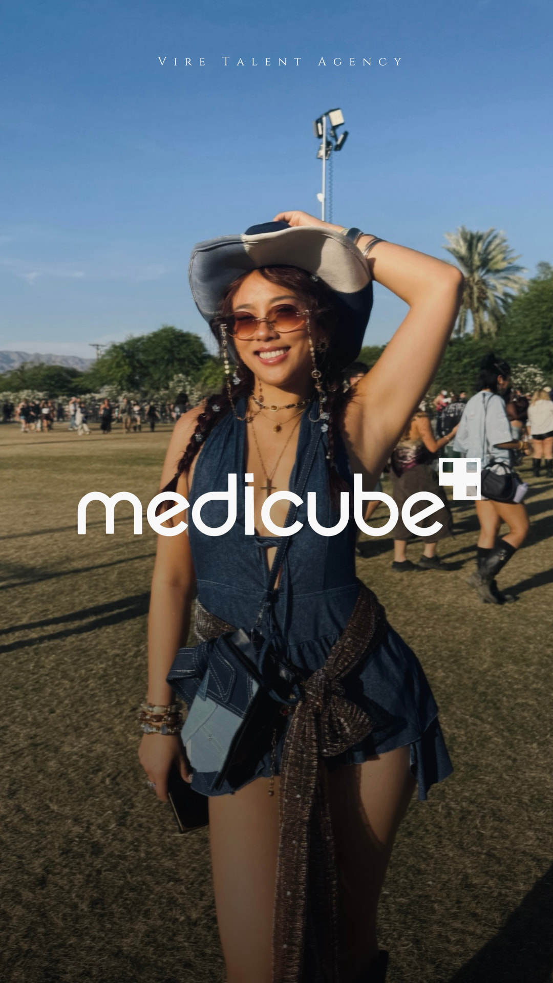 Aran Franklin in partnership with Medicube